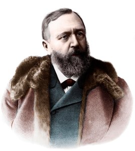 Portrait of Richard von Krafft Ebing by French Photographer